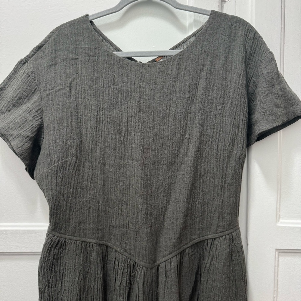 Free People Green Tierra Jumpsuit - Picture 4 of 9